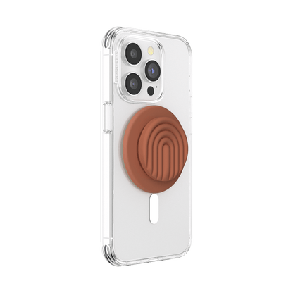 PopOut Terracotta Curves — MagSafe PopGrip - US 31155