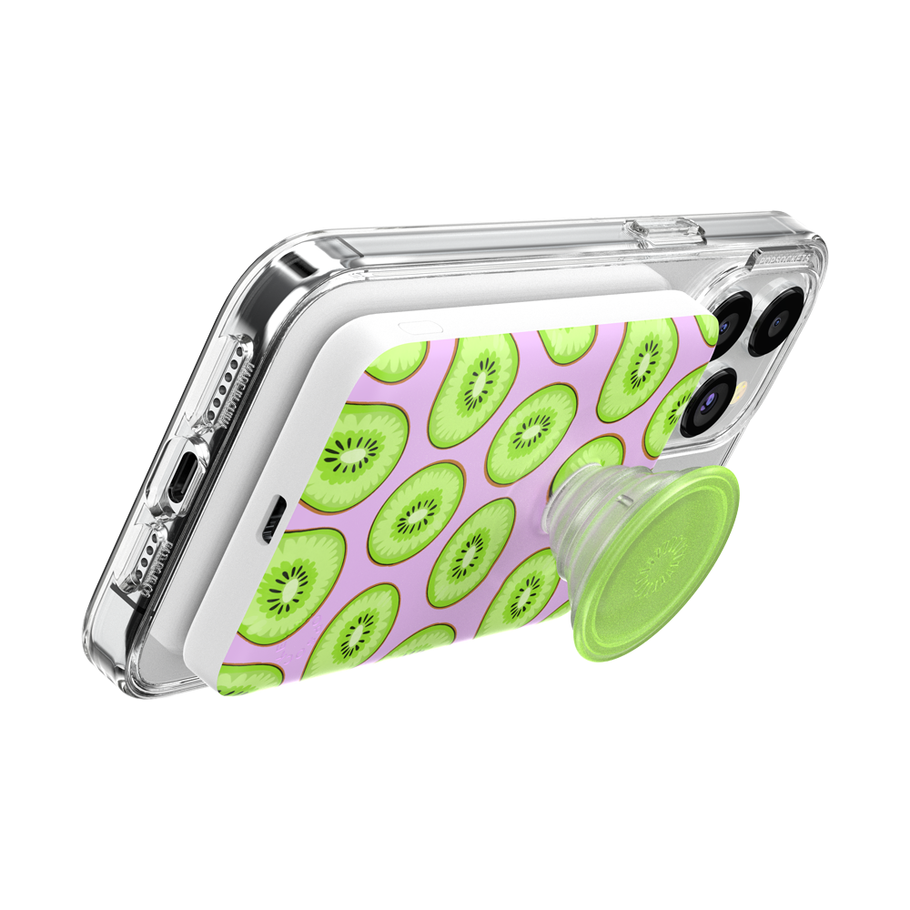 Kiwi Slice Lilac — MagSafe PowerPack - US 48989