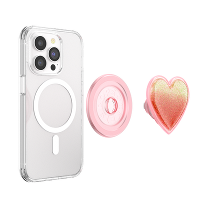 Squishy Tidepool Heart Pinky — MagSafe PopGrip - US 71361
