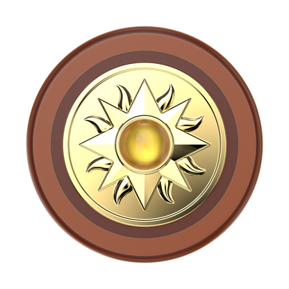 Enamel Sun Jewel Amber — MagSafe PopGrip - US 20283