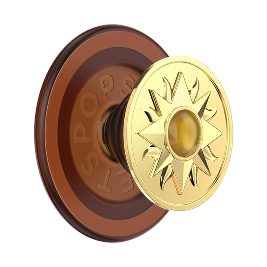 Enamel Sun Jewel Amber — MagSafe PopGrip - US 17771