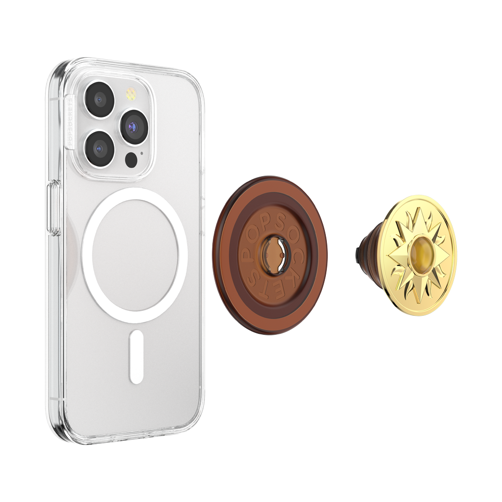 Enamel Sun Jewel Amber — MagSafe PopGrip - US 20283