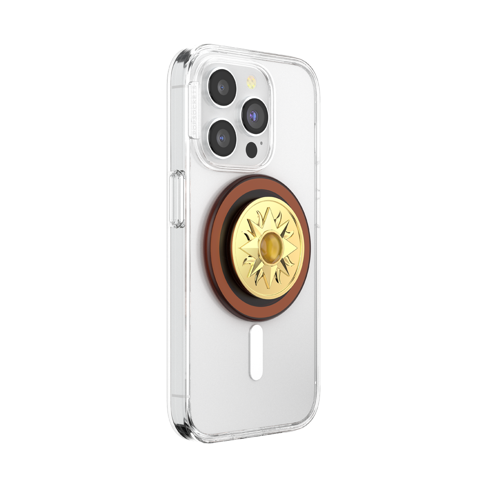 Enamel Sun Jewel Amber — MagSafe PopGrip - US 17771