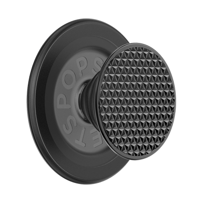 Triangle Knurl Black — MagSafe PopGrip - US 25772