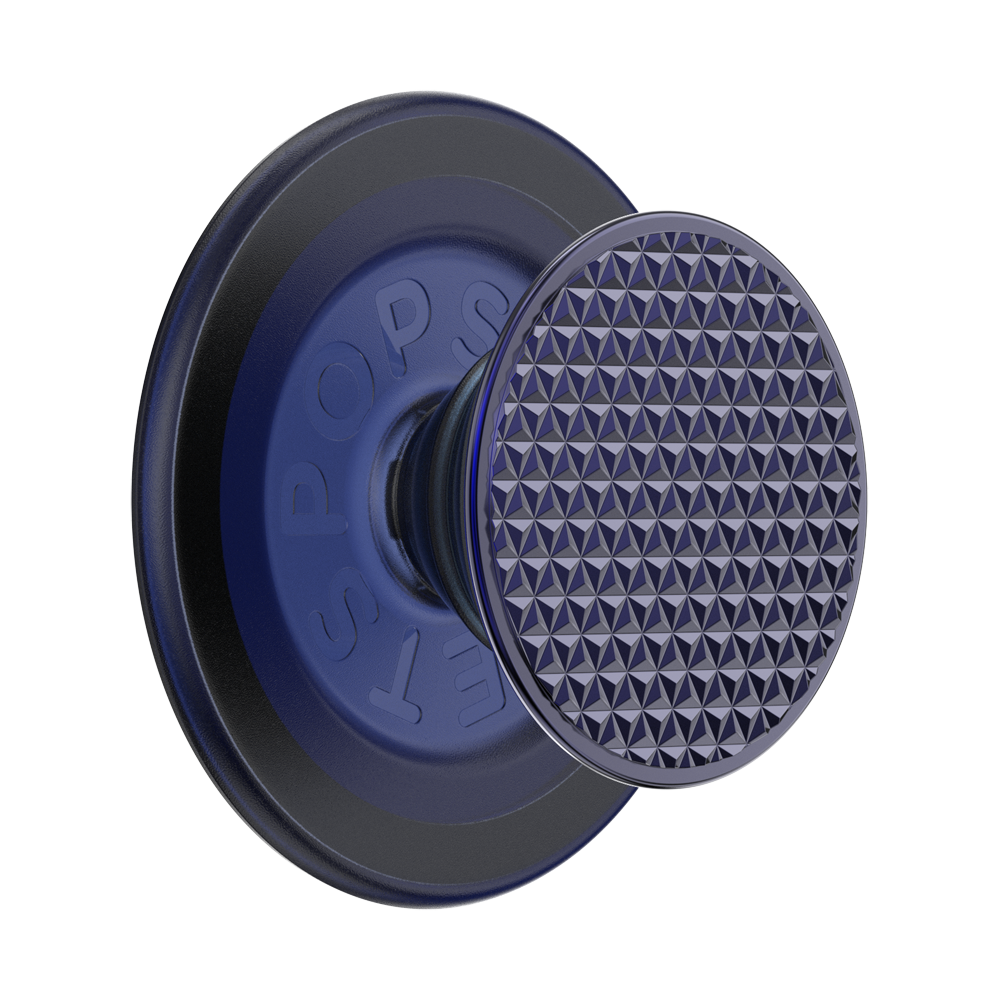 Triangle Knurl French Navy — MagSafe PopGrip - US 63454