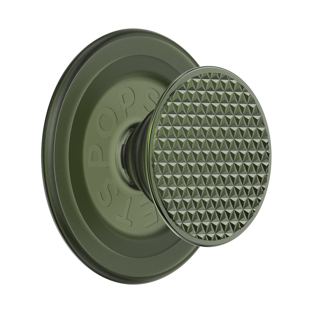 Olive Triangle Knurl — MagSafe PopGrip - US 62231