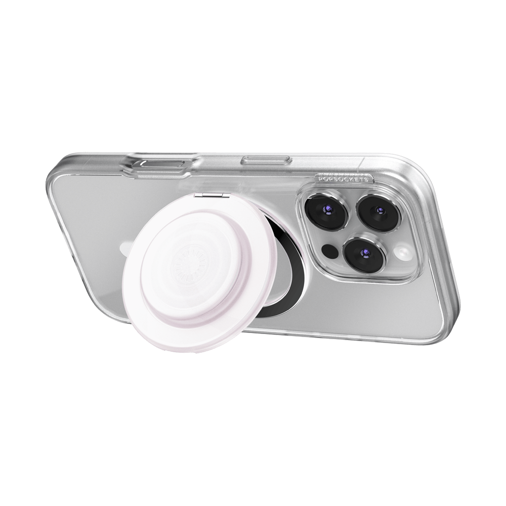 White Opalescent  —  MagSafe Kick-Out Grip & Stand - US 17896