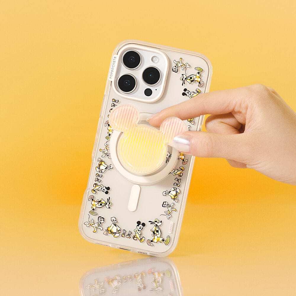 Airbag Sherbert Mickey Stripe — MagSafe PopGrip - US 95088