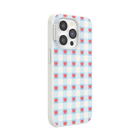 Berry Sweet Gingham — iPhone 14 Pro MagSafe Case - US 59533
