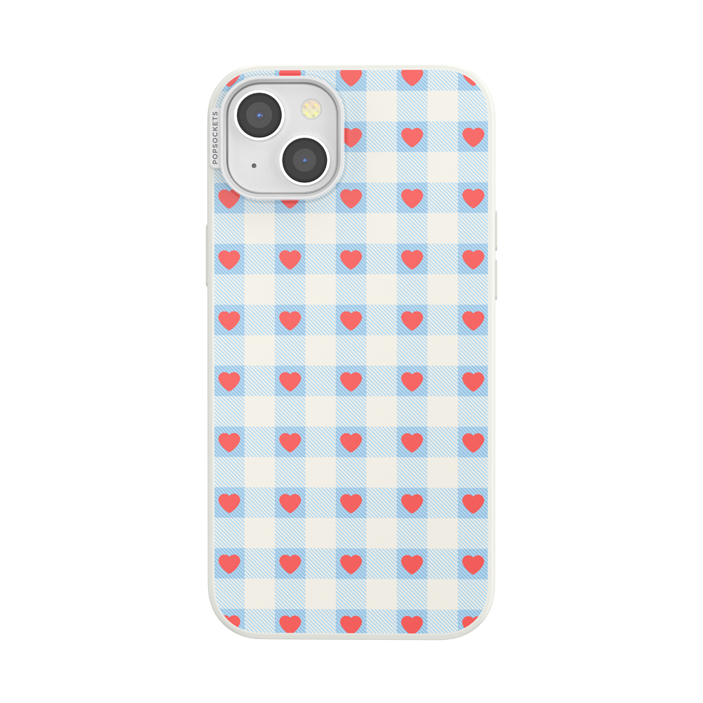 Berry Sweet Gingham — iPhone 15 Plus MagSafe Case - US 03181