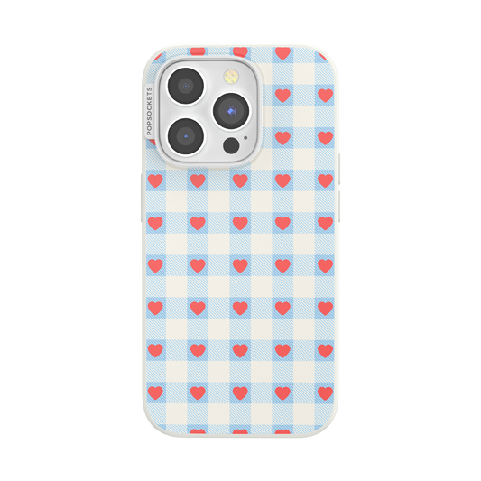 Berry Sweet Gingham — iPhone 15 Pro MagSafe Case - US 81936