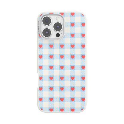 Berry Sweet Gingham — iPhone 16 Pro Max MagSafe Case - US 48716