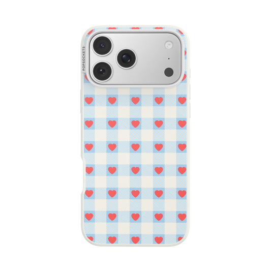 Berry Sweet Gingham — iPhone 17 Pro Max MagSafe Case - US 10084