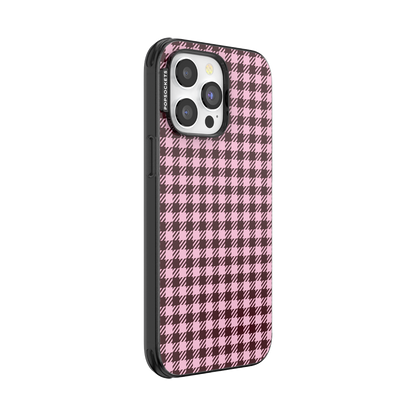Black Cherry Gingham — iPhone 14 Pro Max MagSafe Case - US 84532