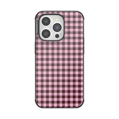Black Cherry Gingham — iPhone 14 Pro MagSafe Case - US 46397