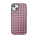 Black Cherry Gingham — iPhone 15 Plus MagSafe Case - US 36897