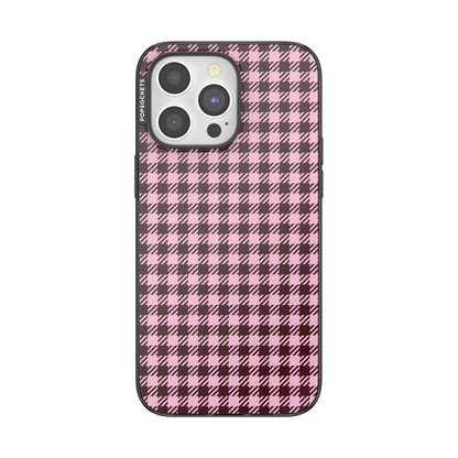 Black Cherry Gingham — iPhone 15 Pro Max MagSafe Case - US 15786