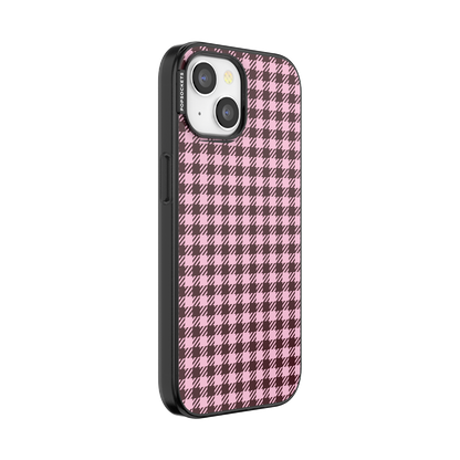 Black Cherry Gingham — iPhone 15 MagSafe Case - US 93674
