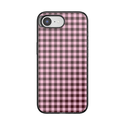 Black Cherry Gingham — iPhone 17e/16e MagSafe Case - US 84633