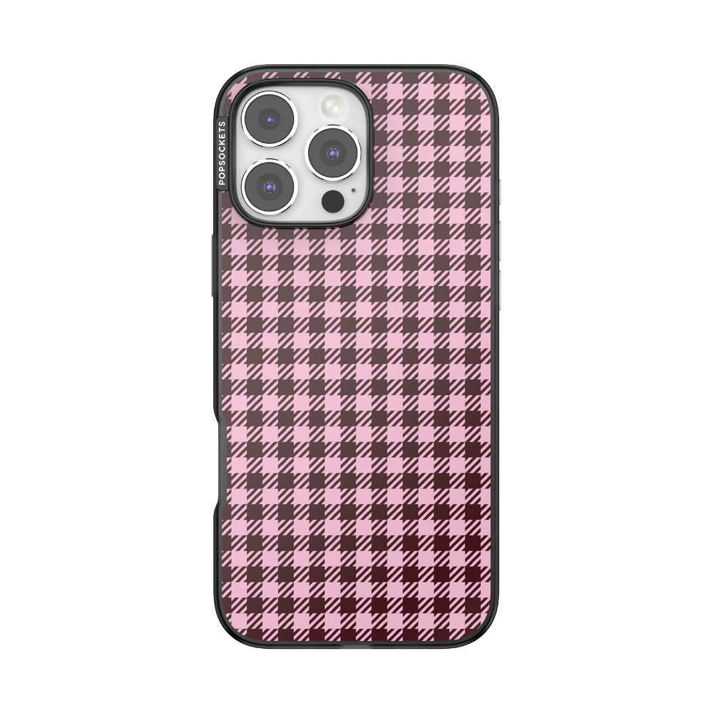 Black Cherry Gingham — iPhone 16 Pro Max MagSafe Case - US 23055