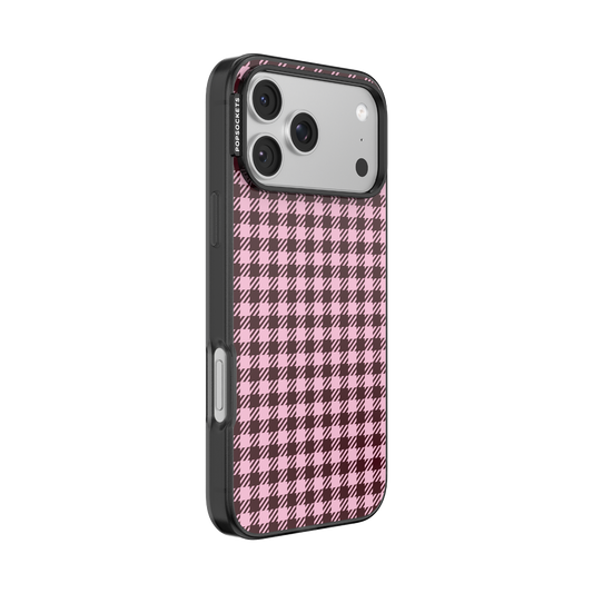 Black Cherry Gingham — iPhone 17 Pro Max MagSafe Case - US 12126