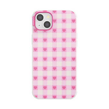 Blush Gingham — iPhone 14 Plus MagSafe Case - US 24101