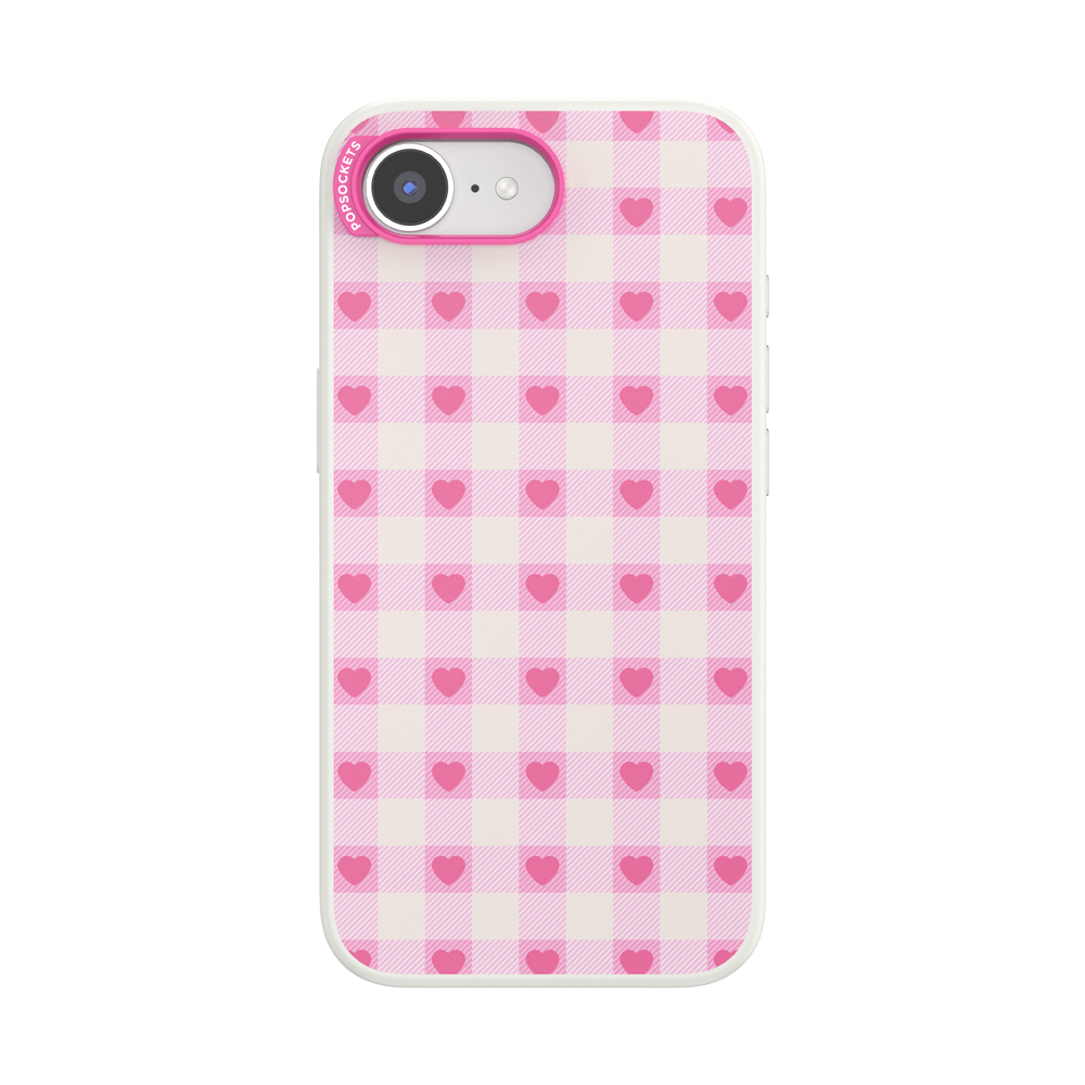 Blush Gingham — iPhone 17e/16e MagSafe Case - US 12805