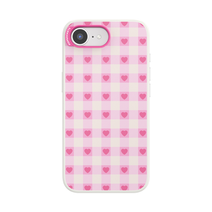 Blush Gingham — iPhone 17e/16e MagSafe Case - US 12805