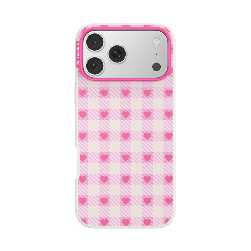 Blush Gingham — iPhone 17 Pro Max MagSafe Case - US 37643