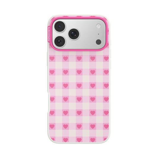 Blush Gingham — iPhone 17 Pro Max MagSafe Case - US 44753