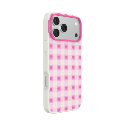 Blush Gingham — iPhone 17 Pro Max MagSafe Case - US 68117
