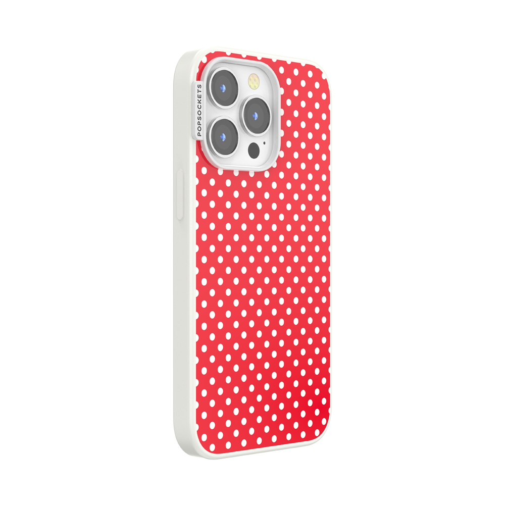 Cherry Red Polka Dot — iPhone 13 Pro MagSafe Case - US 55348