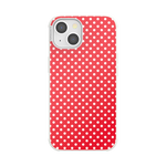 Cherry Red Polka Dot — iPhone 14 MagSafe Case - US 33698
