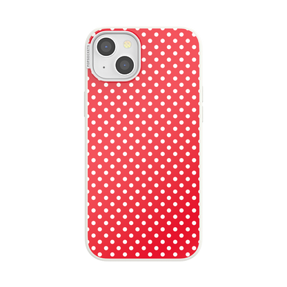 Cherry Red Polka Dot — iPhone 15 Plus MagSafe Case - US 41870