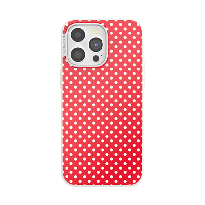Cherry Red Polka Dot — iPhone 15 Pro Max MagSafe Case - US 77316