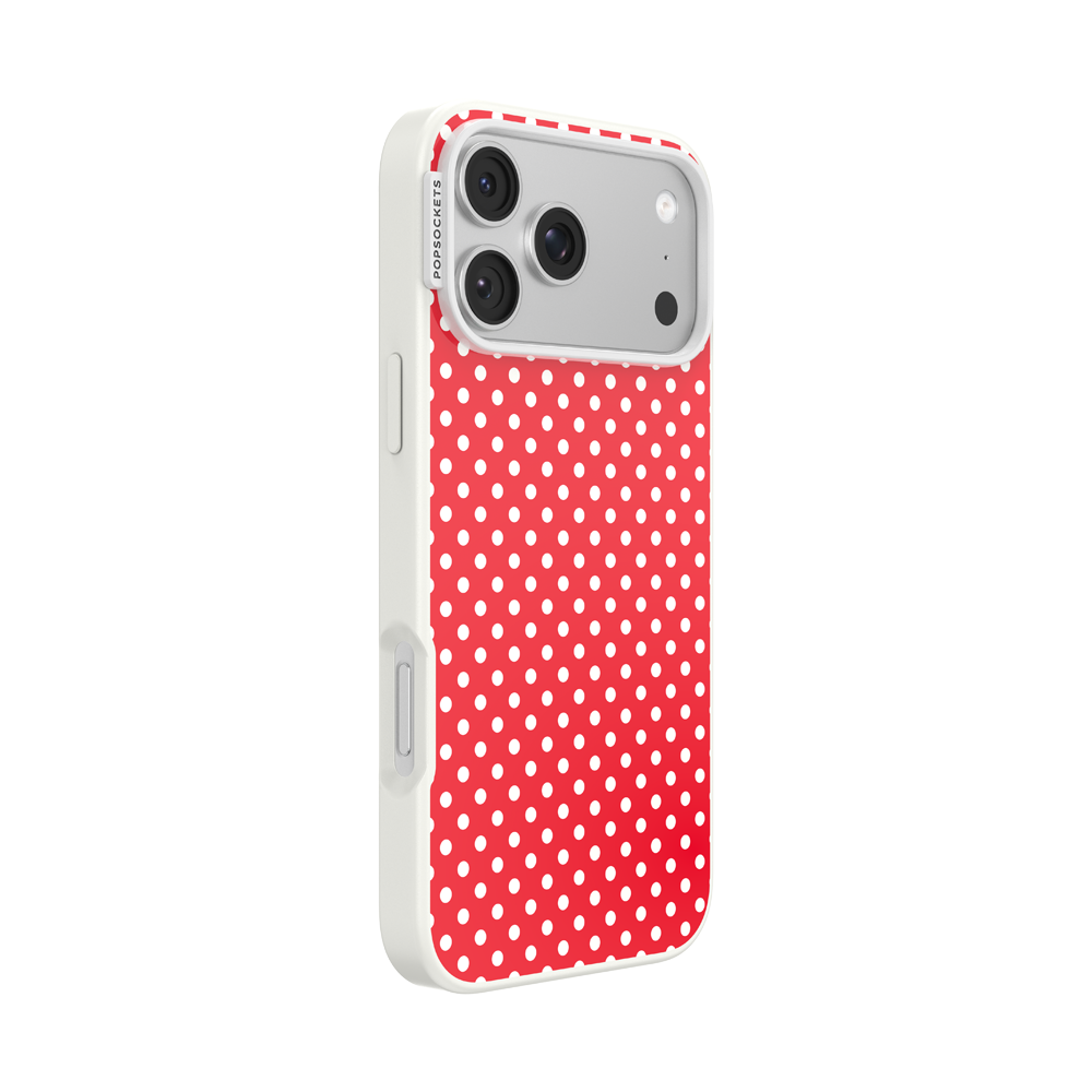 Cherry Red Polka Dot — iPhone 17 Pro Max MagSafe Case - US 22884