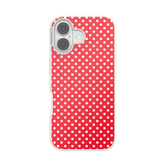 Cherry Red Polka Dot — iPhone 17 MagSafe Case - US 76712