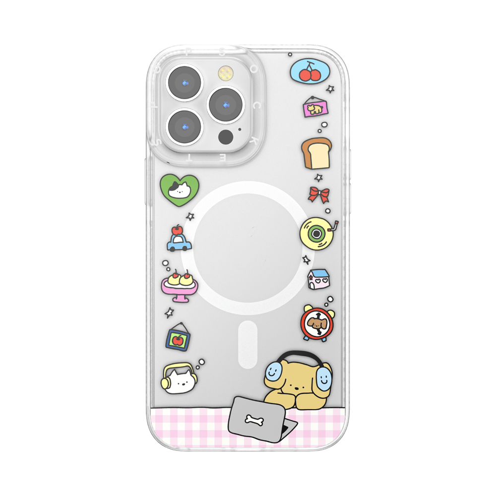 Dog Typing — iPhone 13 Pro Max MagSafe Case - US 13892