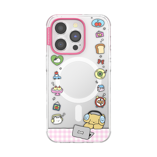 Dog Typing — iPhone 14 Pro MagSafe Case - US 70362