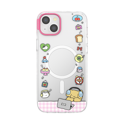 Dog Typing — iPhone 15 Plus MagSafe Case - US 08471