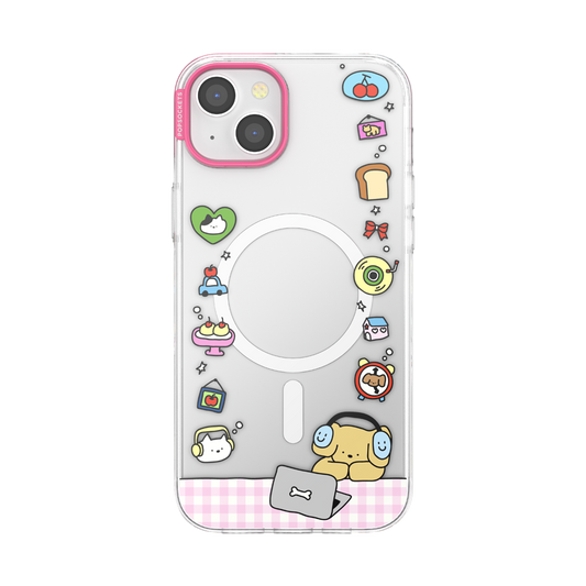 Dog Typing — iPhone 15 Plus MagSafe Case - US 08471