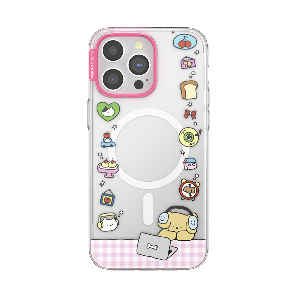 Dog Typing — iPhone 15 Pro Max MagSafe Case - US 52482
