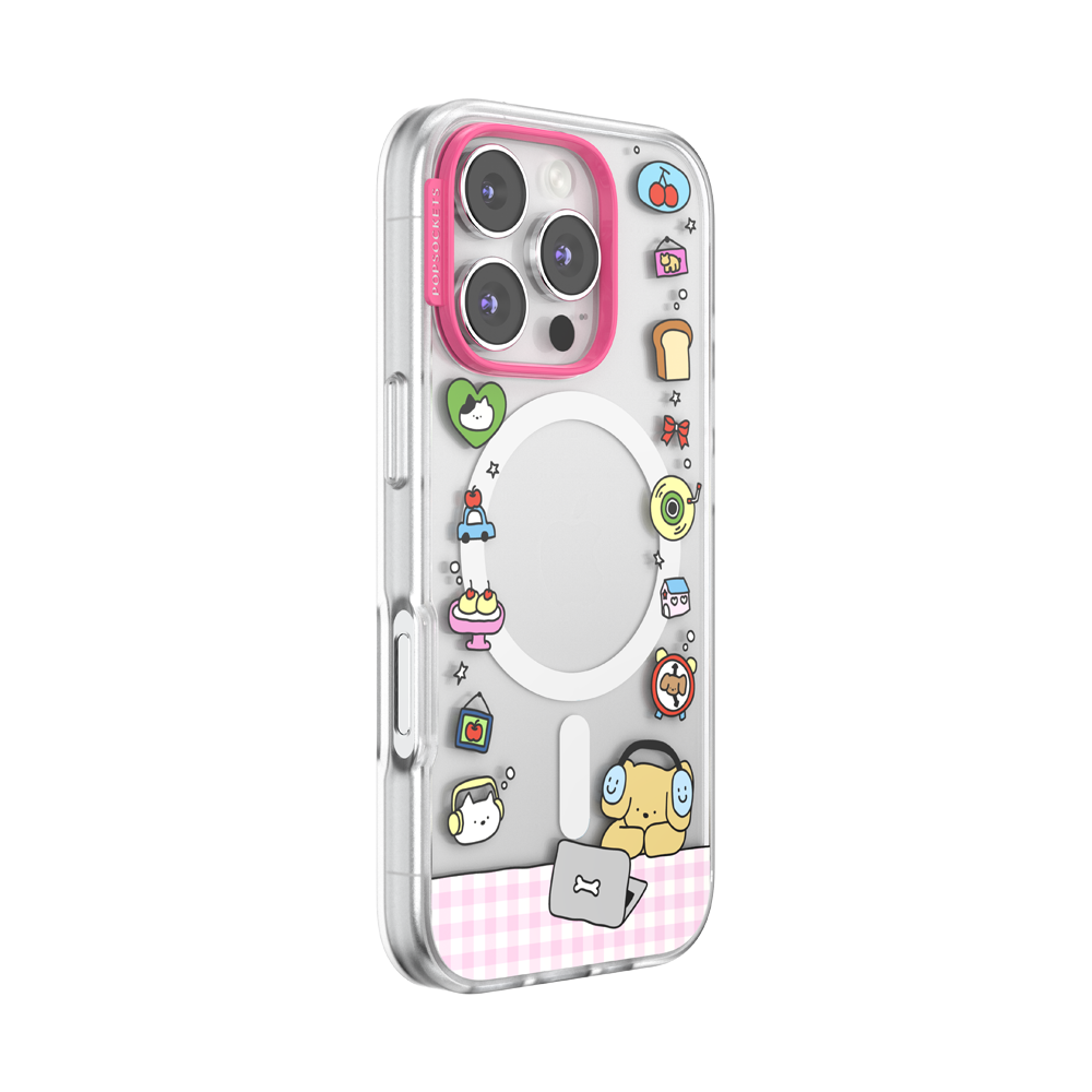 Dog Typing — iPhone 16 Pro MagSafe Case - US 32956
