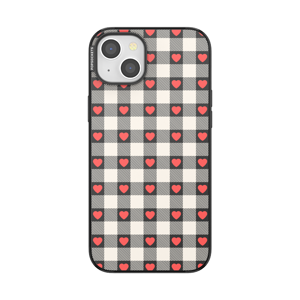 Heartbreaker Gingham — iPhone 15 Plus MagSafe Case - US 50097