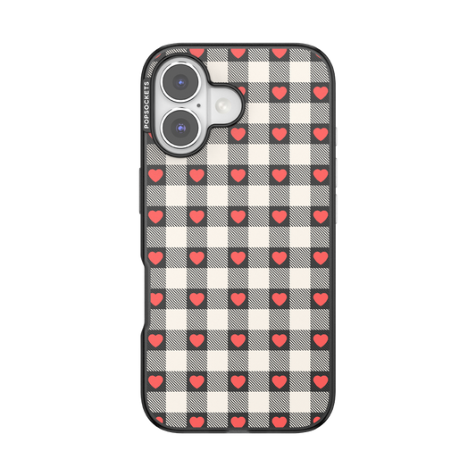 Heartbreaker Gingham — iPhone 16 MagSafe Case - US 18550