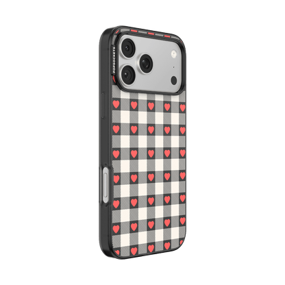Heartbreaker Gingham — iPhone 17 Pro Max MagSafe Case - US 01144