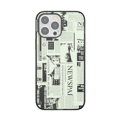 Hot off the Press Black — iPhone 13 Pro Max MagSafe Case - US 62364