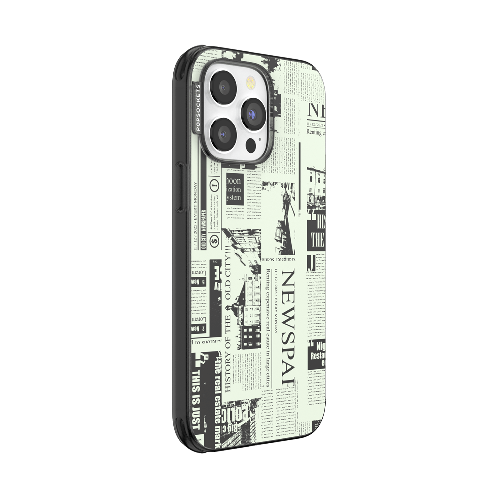 Hot off the Press Black — iPhone 14 Pro Max MagSafe Case - US 46682