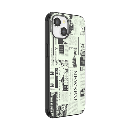 Hot off the Press Black — iPhone 14 MagSafe Case - US 93289
