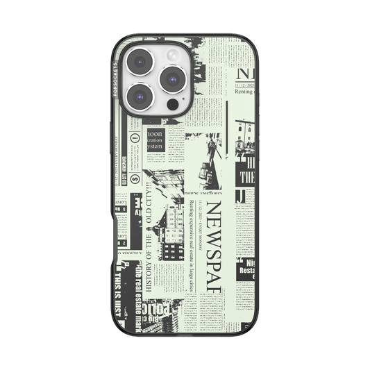 Hot off the Press Black — iPhone 16 Pro Max MagSafe Case - US 68074